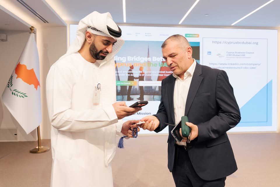 🇨🇾🇦🇪 Proud to participate in the First Annual General Meeting of the Cyprus Business Council (CBC)Dubai,UAE  – Dubai Chambers

A great gathering that brought together business leaders and officials from Cyprus and the UAE, highlighting the growing potential for stronger