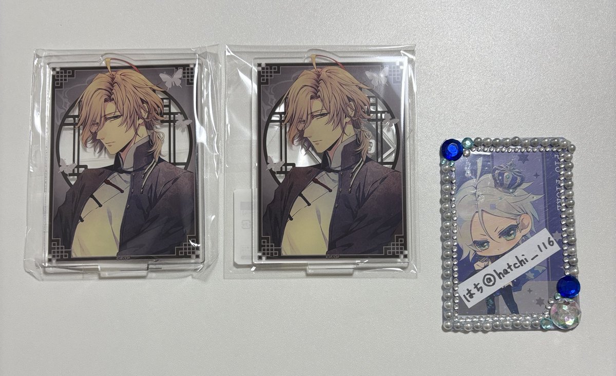 ピオフィオーレの晩鐘 ピオフィ まるくじ ダンテ アクスタ クリア