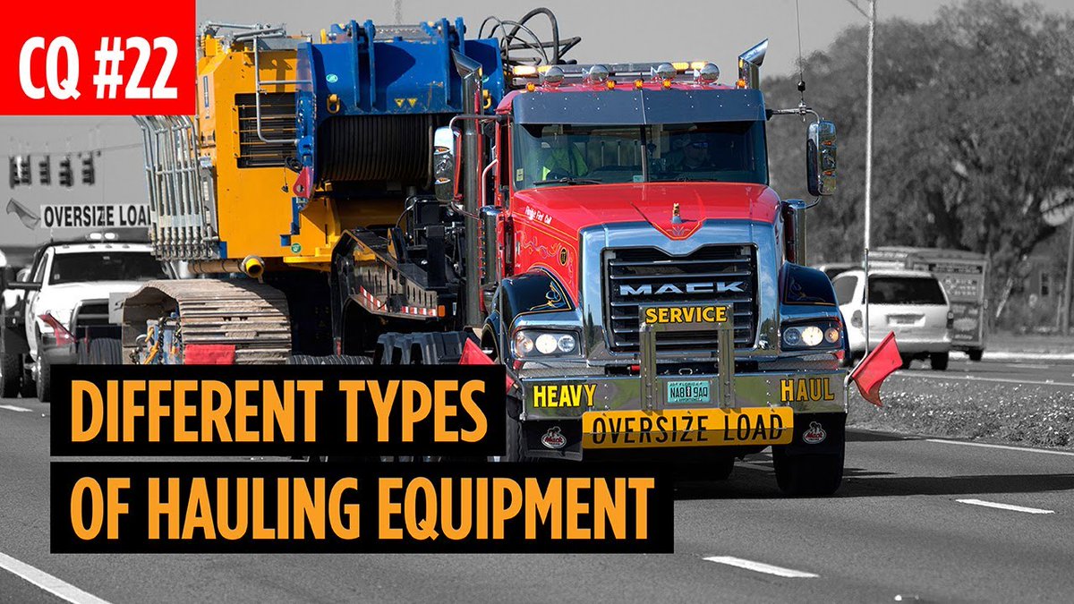 EandCmag's tweet image. Know Your Hauling Equipment
youtu.be/ziUn6hpvaEY
#EandCmedia #Hauling