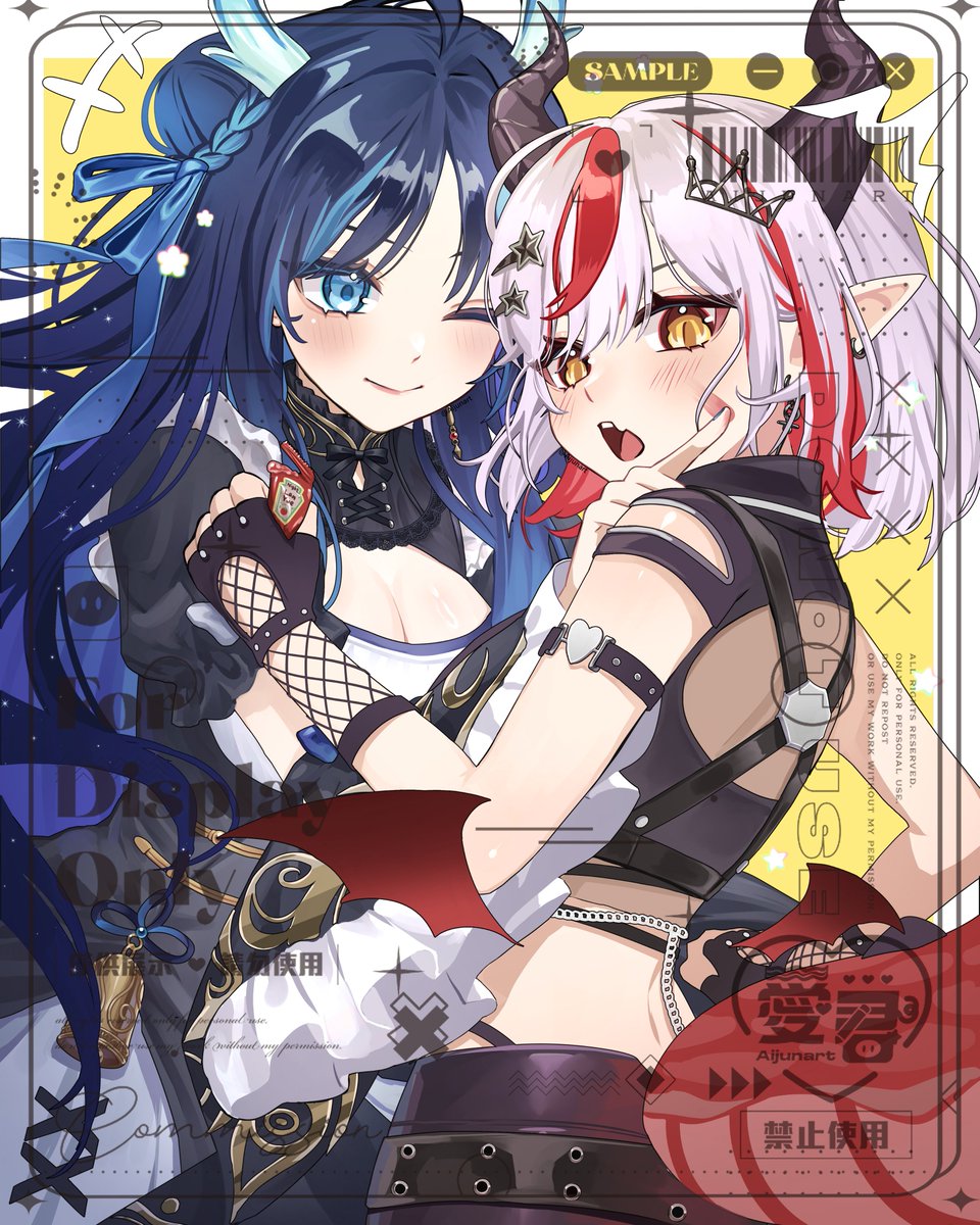 感謝望夜委託
雙人半身驚喜包
畫得很開心希望大家喜歡🫶

Vtuber:
藍玥@/bluemoonu777
望夜@/bluenight1022

#Artfor夜 #繪見玥光 
#委託 #Commission #委託展示 #半身驚喜包 #雙人