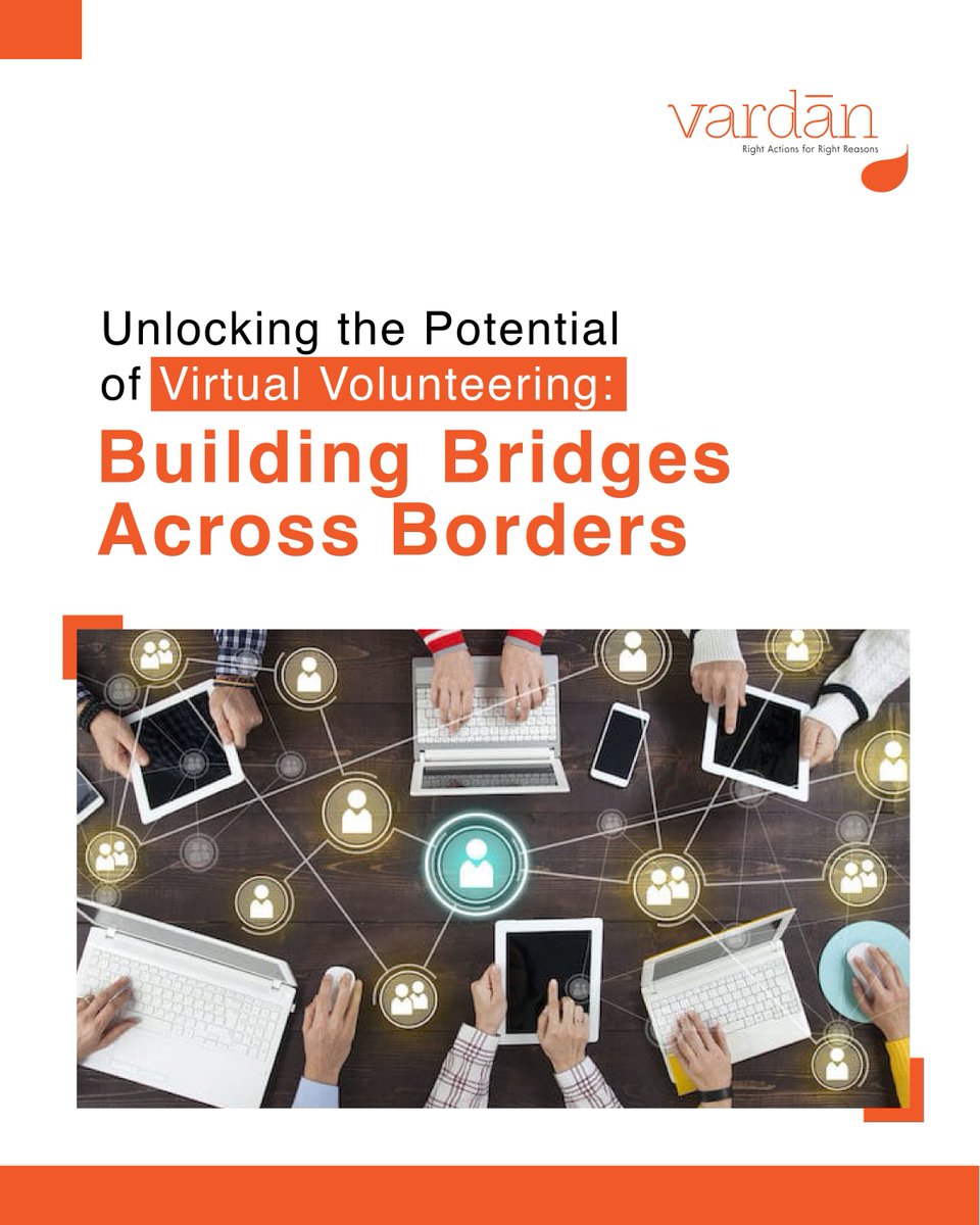 VardaanCSR's tweet image. Virtual volunteering lets anyone contribute from anywhere teaching, mentoring, designing, translating and more. Flexible, inclusive, and impactful, it opens doors to support global causes right from home.

Read more: buff.ly/tPCR6kV

#virtualvolunteering #socialimpact