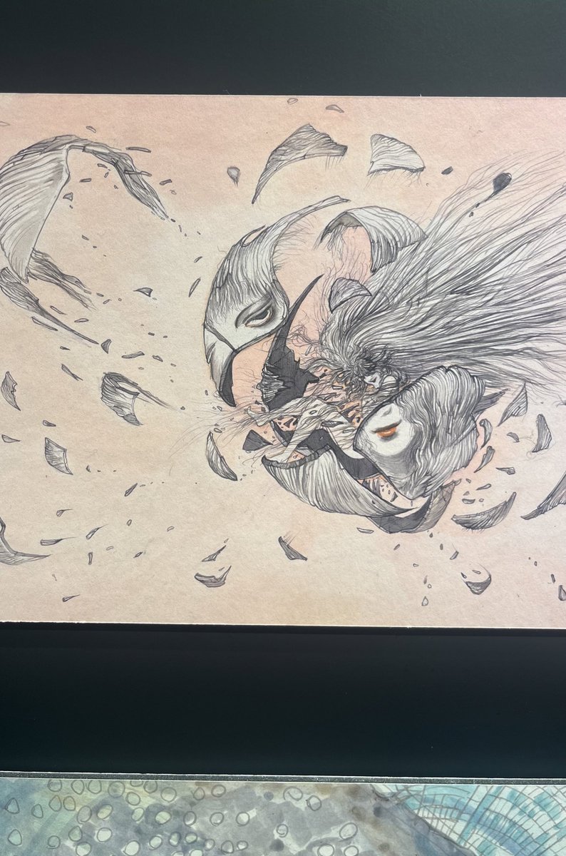 天使のたまご 40th anniversary exhibition』。天野喜孝が描く少女が