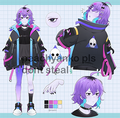 peachyanko's tweet photo. @Serizephyr_Art Thank you for the chance! Am a new follower. Here's my baby Ryu! (ref is resized for twt) https://t.co/foy96ToDKa