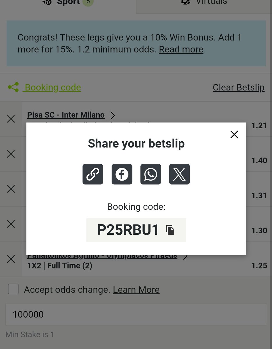Another Boom day 💥 💥 

Let's attack this free odd 3+
5/5⏳⏳✅✅