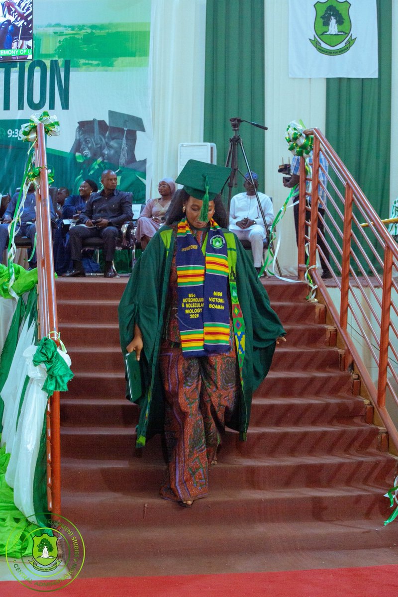 uds_official's tweet photo. Congrats to Valedictorian Ms. Victoria Boamah & UDS Class of 2025! Equipped with knowledge & discipline, youโre ready to change Ghana & the world.
โEducation is the most powerful weaponโฆโ โ Mandela
#UDS26Grad #KnowledgeForService https://t.co/sjiR3OjsYz