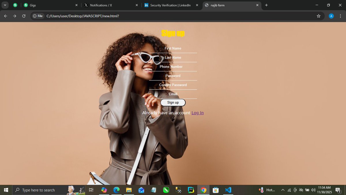 code_with_nynja's tweet image. #learnningprocess
simple login page using HTML/CSS