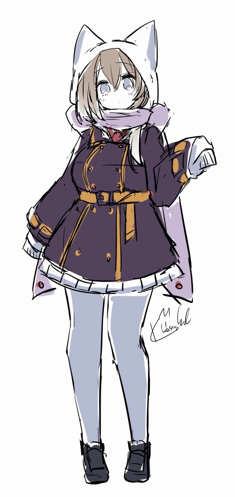 服だけ永遠に考えてる、久遠ちゃん 