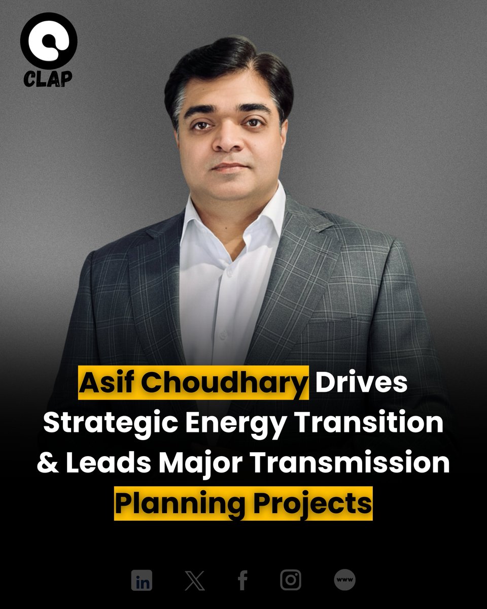 ClapPakistan's tweet image. Asif Choudhary — Project Director at VicGrid, leading power system &amp;amp; renewable energy development in Australia! A strong engineering leader driving the global energy transition.

#EnergyTransition #PowerSystems #ClapPakistan