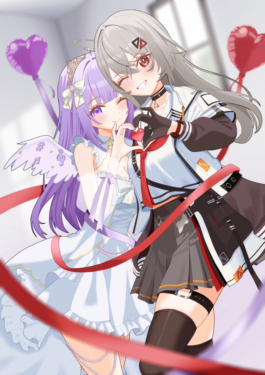 shelling_ford01's tweet image. #アプスト #ゆめはぁと #巫美術館
#夢羽ヒメ #巫てんり
夢羽ヒメさん、巫てんりさん
改めてお疲れ様でした！お二人共最高のパフォーマンスありがとうございます！
今回楽屋花のイラストを担当させて頂いたので背景付きのイラストを贈らせて頂きます！
次はお二人一緒に歌えることを期待しております！