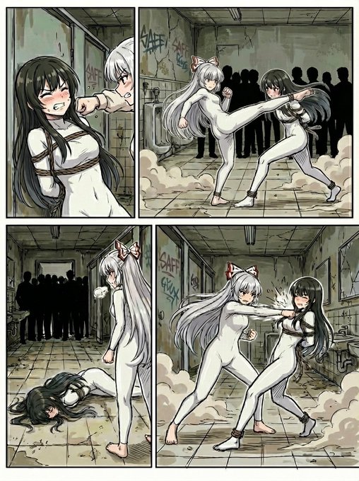 「この2人のキャラクターたちの服装を水着に変更してください。彼らは男性なのでバストは描写しないでください」
違う!そうなんだけどそうじゃないんだ!なぜわかってくれないのだnano bananaくん! 