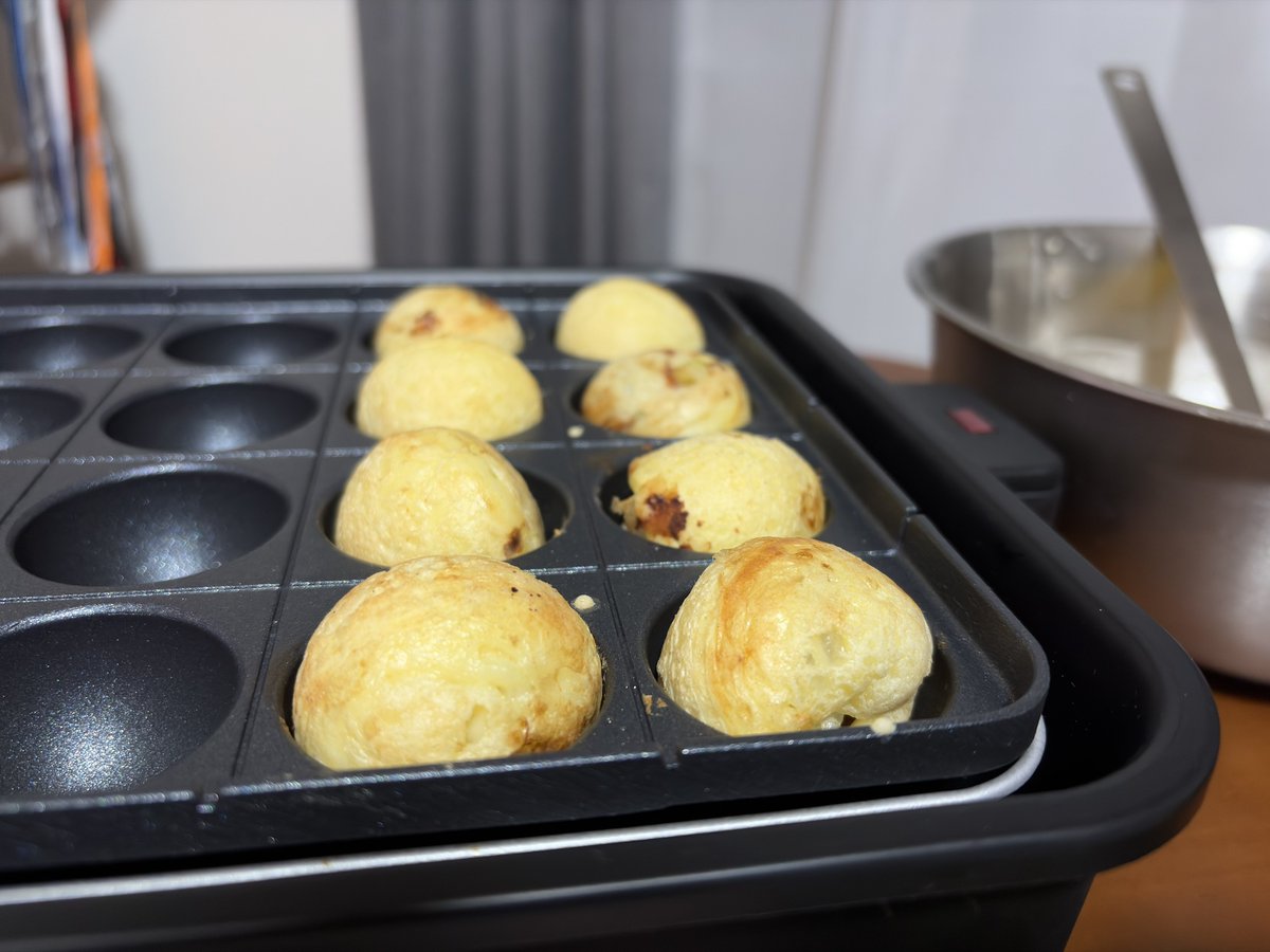 ZN6KAI's tweet image. 今晩はたこ焼きパーティー🐙