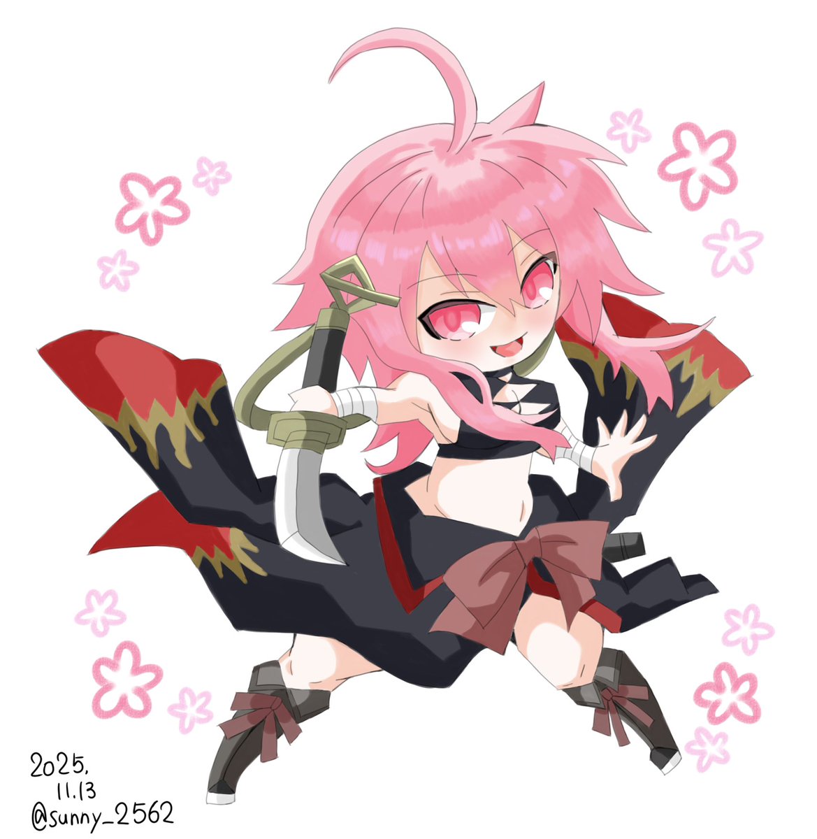 今月描いた絵を晒そう 今月もまあまあ描けたぞ(*´꒳`*)🌸