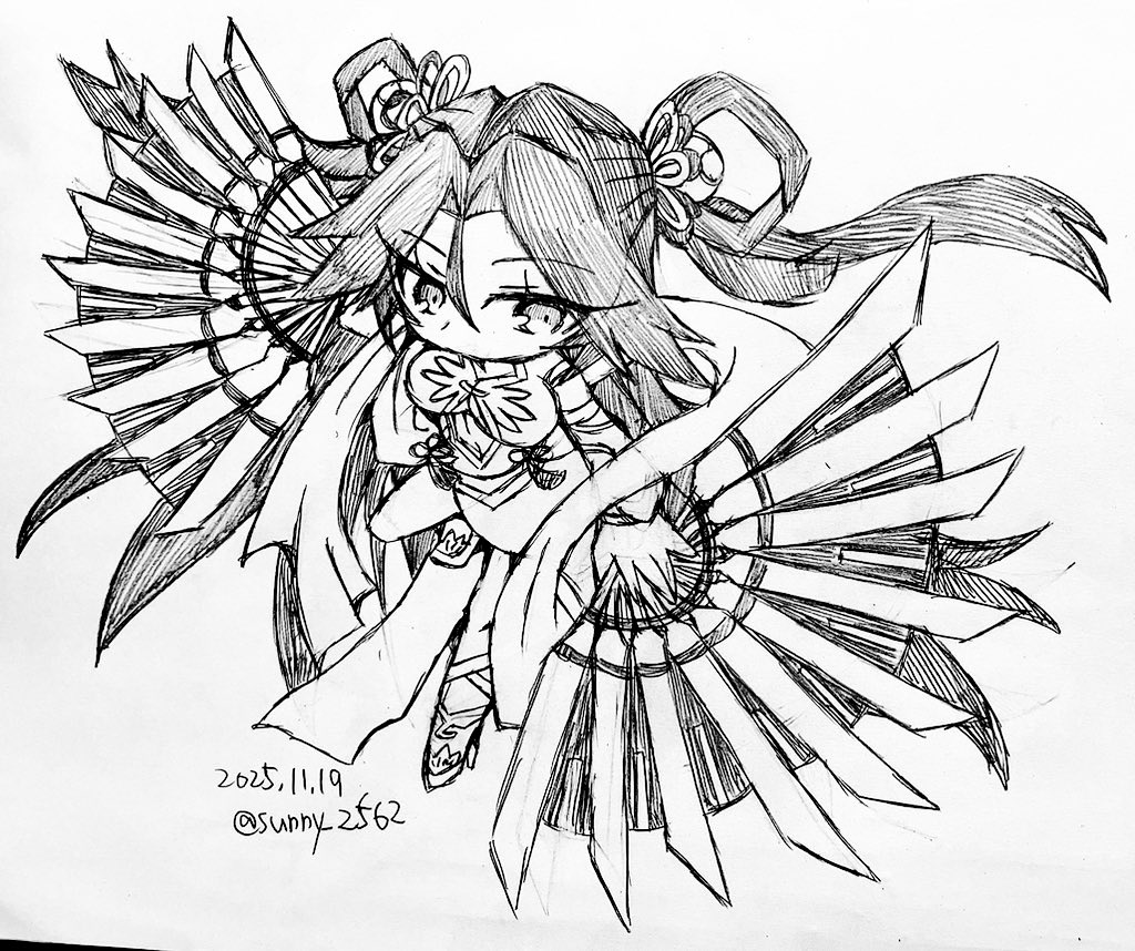 今月描いた絵を晒そう 今月もまあまあ描けたぞ(*´꒳`*)🌸