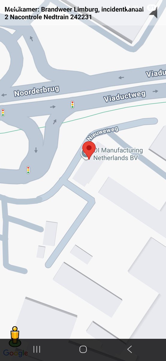 Nacontrole Brandweer bij Nedtrain