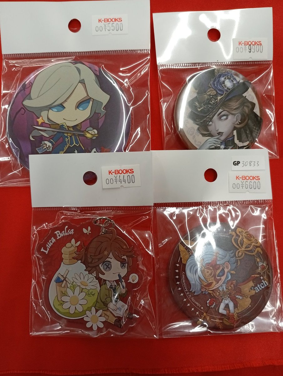 入荷情報】 第五人格 マルイコラボ 75mm缶バッジ 写真家 4周年 真髄缶