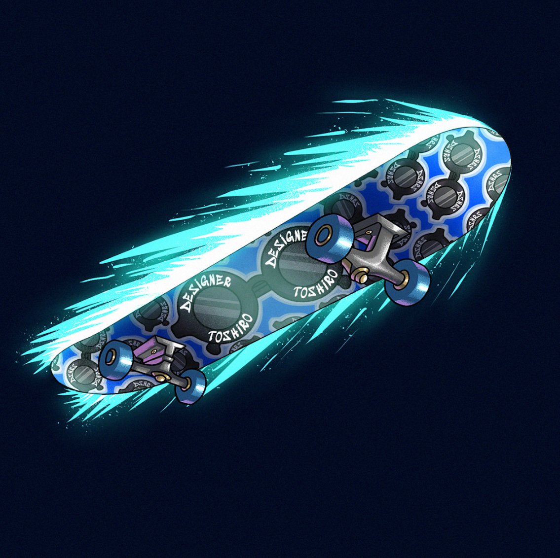 Skating in style with <a href="/designertoshiro/">DSNRS 🐸</a>