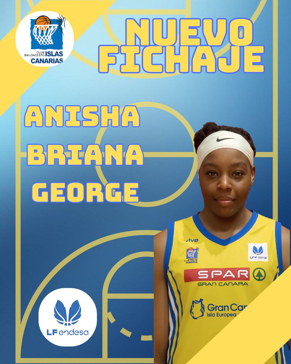 ✨¡Bienvenida a la familia!

🏀@_ageorge42 llega para reforzar nuestro juego interior y dejarlo todo en la cancha

👏🏻¡Qué alegría tenerte con nosotros!

#ligafemeninaendesa