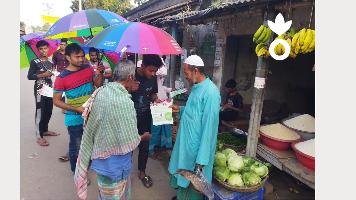 Youth, Adolescents &amp; Communities Stand Together Against Dengue!

To protect our communities, ACF, in partnership with Uttaran, has just wrapped up a three-week intensive dengue awareness campaign under the CARE Project, funded by Foundation S, across Assasuni Upazila, Satkhira.