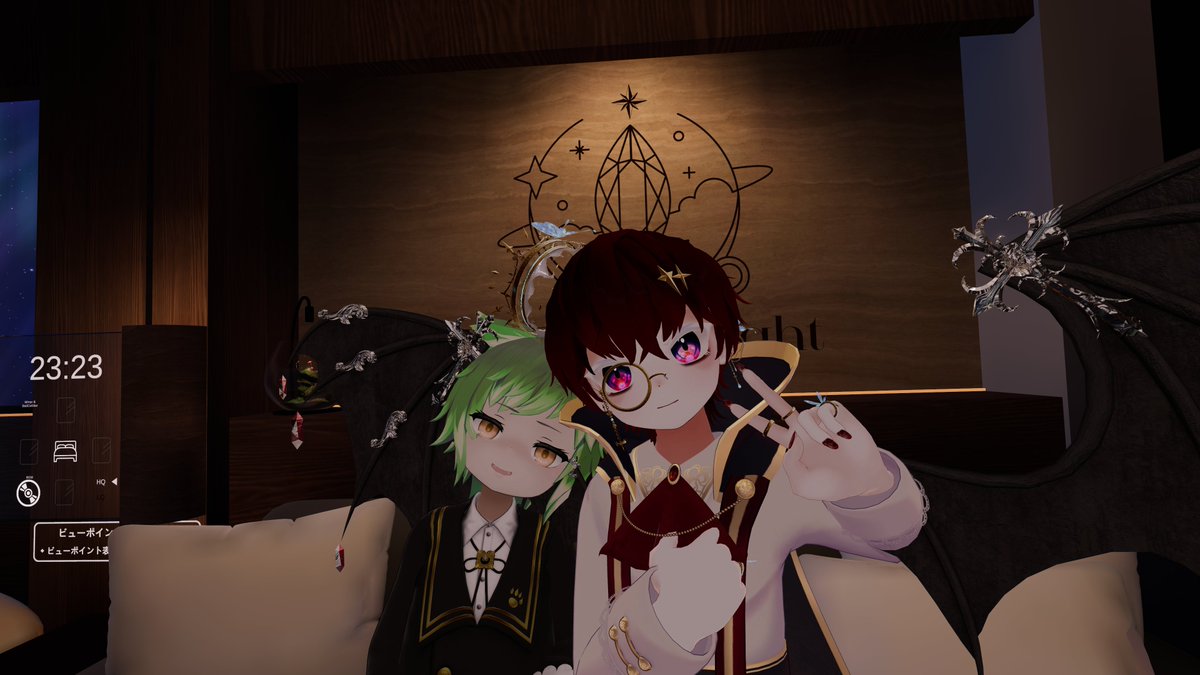 konori6_VRC's tweet image. 11/14の #LabradoNight ！
きてくれたのはでゅえっとさん！！
たくさんほめてくれたしとってもよろこんでもらえて、ぼくもすっごくうれしかった～！✨
つぎこそはたくさんいやしてねかしつけますっ！！またきてね～～