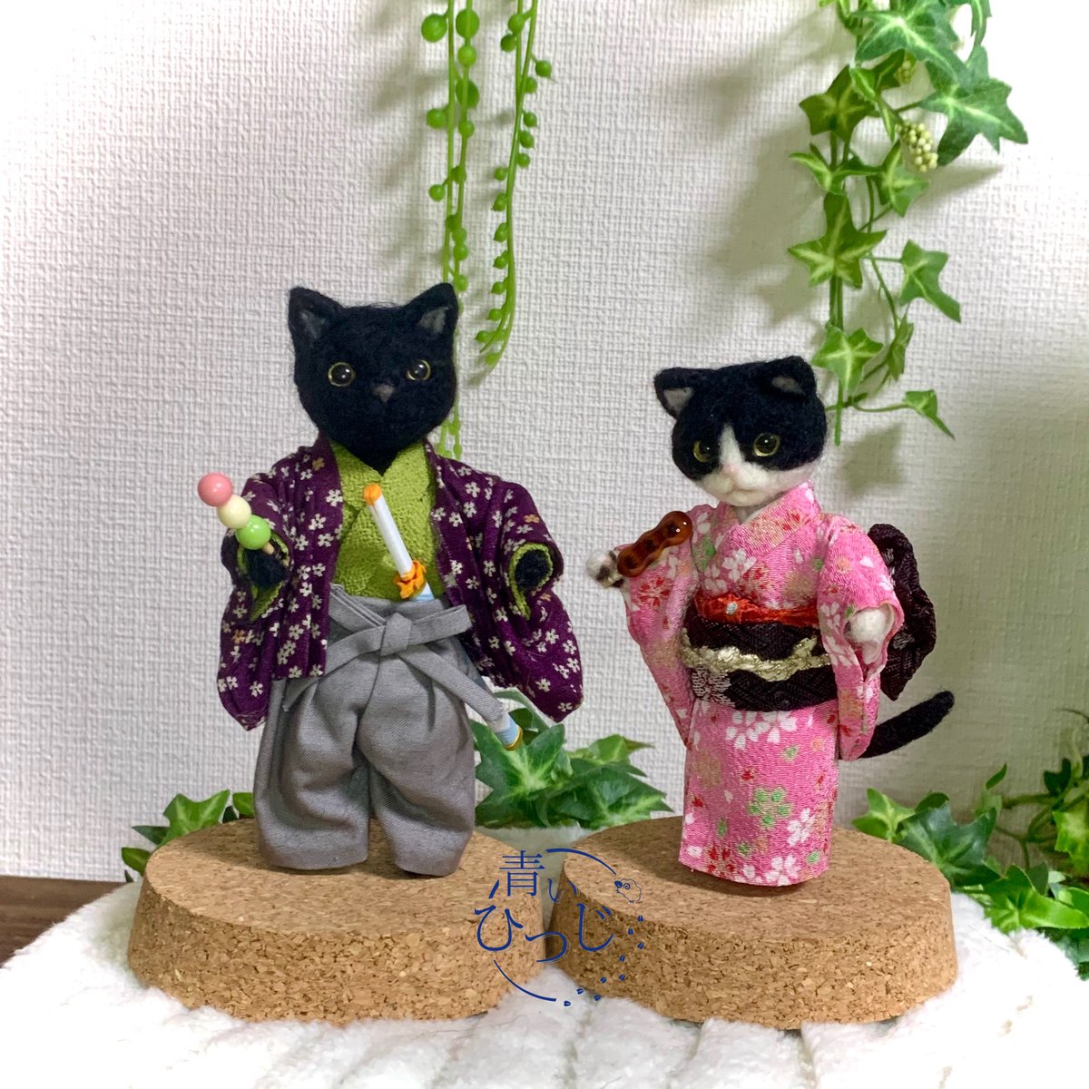 新品 猫 着物 正絹“兎にも角にも猫が好き!”仕付け糸付 小紋 5584 新品 猫 着物 正絹“兎にも角にも猫が好き!”仕付け糸付