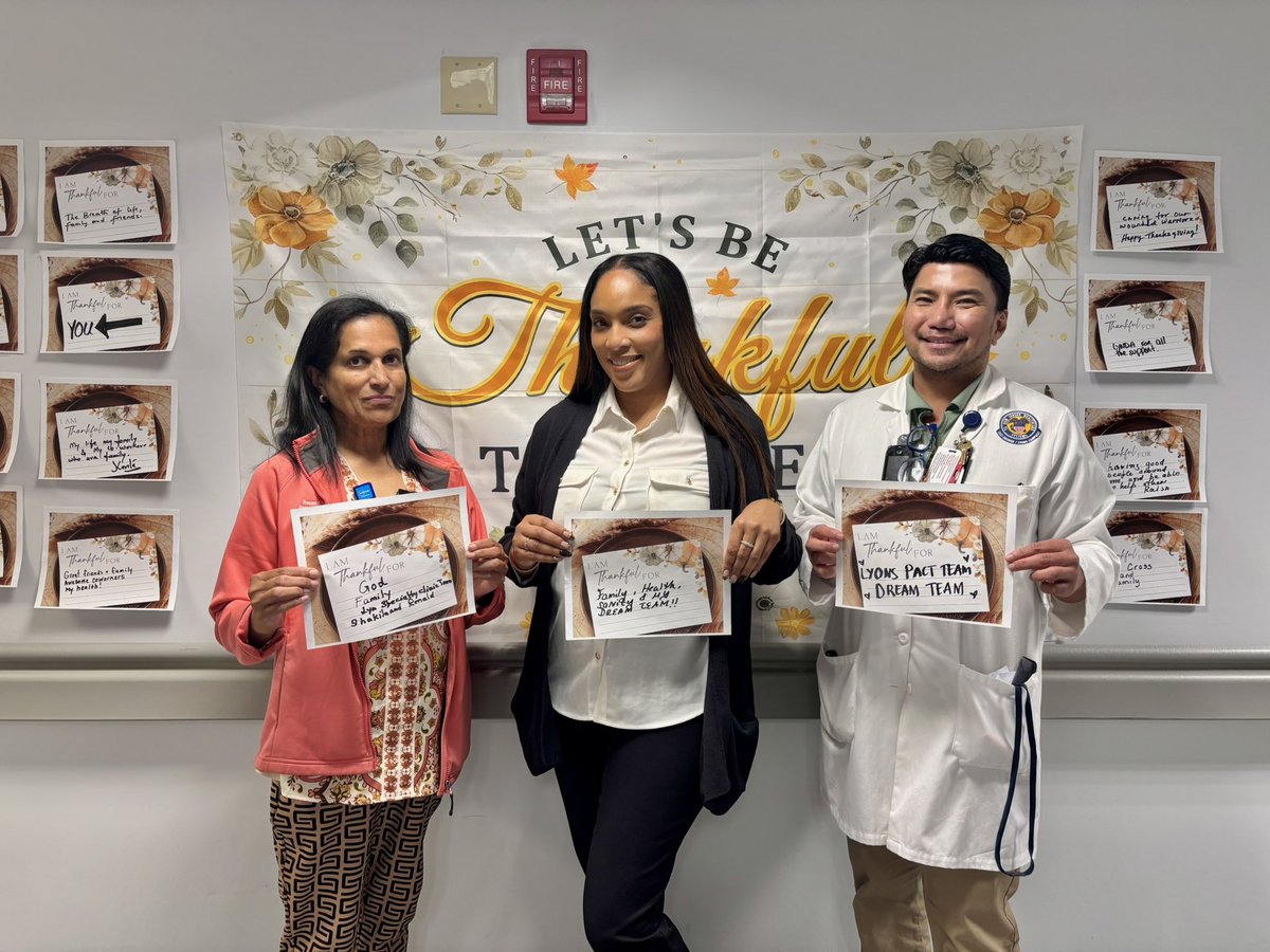 🔗 Lyons VA PACT Ambulatory Care of New Jersey  #Thanksgiving Wall of Gratitude 🦃🍁 Together, we honored what truly matters—and celebrated Thanksgiving with purpose. <a href="/DeptVetAffairs/">Veterans Affairs</a> 
#Thanksgiving2025 #GratitudeWall #LionsPACTClinic #TeamWork #ThankfulHearts #VACommunity
