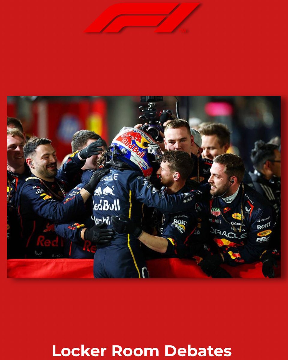 Lockeroomdebate's tweet photo. Verstappen won his 2nd Las Vegas Grand Prix in the past 3 years with a final time of 1:21:08.429.

Lando Norris finished 2nd, followed by George Russell in 3rd.

#f1 #formula1 #lasvegasgrandprix #lasvegas #grandprix #racing #maxverstappen #landonorris #georgerussell #sports https://t.co/thSCrEYY40