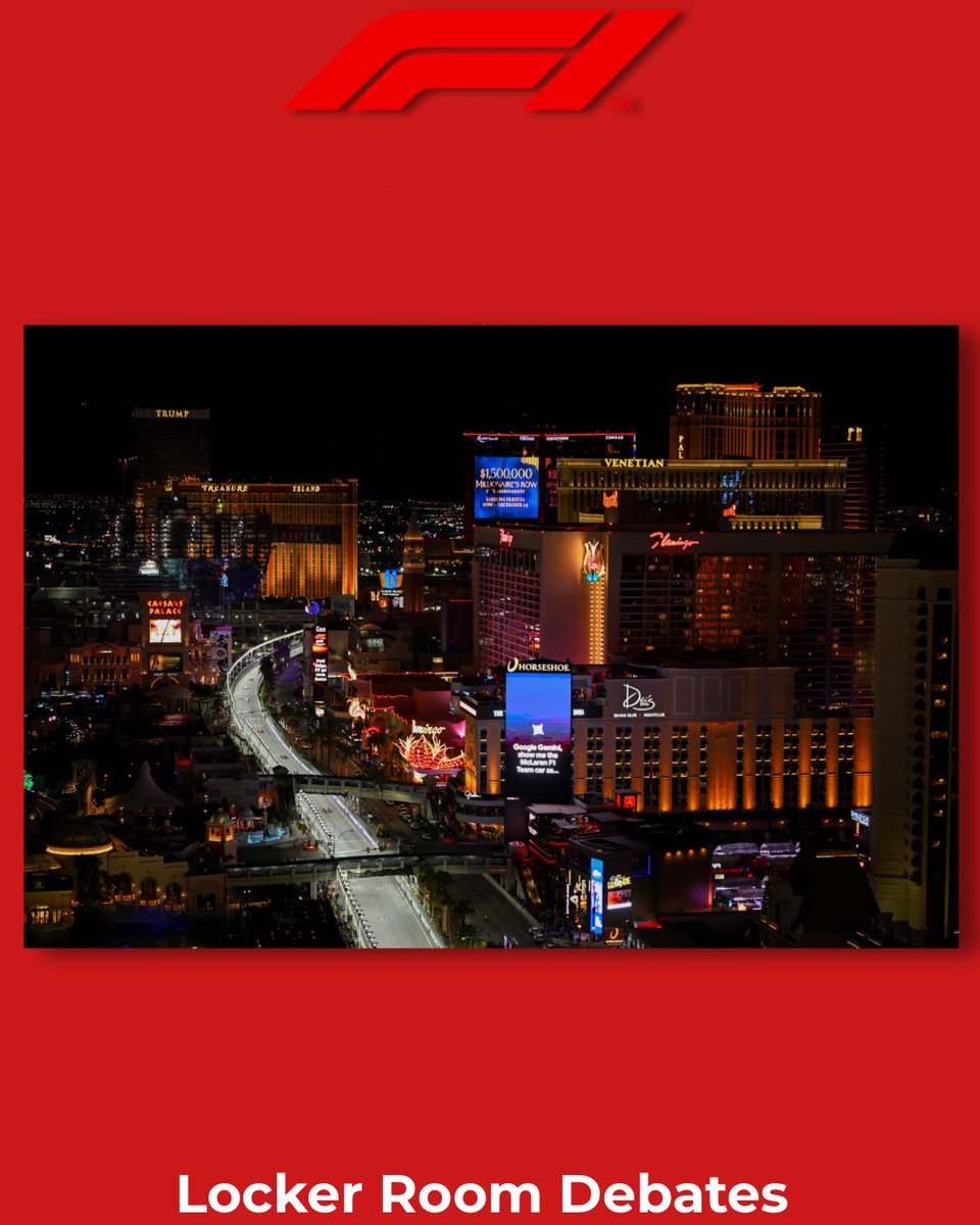 Lockeroomdebate's tweet photo. Verstappen won his 2nd Las Vegas Grand Prix in the past 3 years with a final time of 1:21:08.429.

Lando Norris finished 2nd, followed by George Russell in 3rd.

#f1 #formula1 #lasvegasgrandprix #lasvegas #grandprix #racing #maxverstappen #landonorris #georgerussell #sports https://t.co/thSCrEYY40