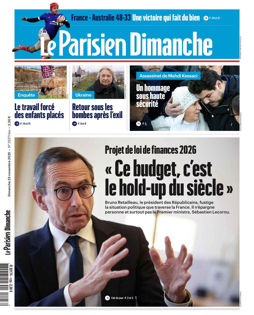 rdppsg's tweet image. 🔴🔵📰 Revue de presse #PSG du parisien, dimanche 23 novembre #PSGHAC