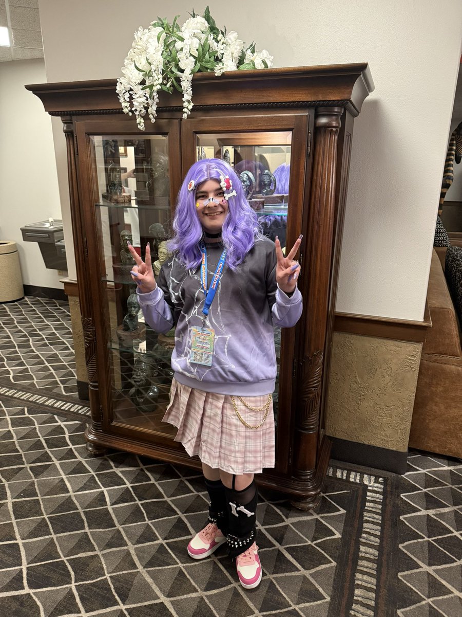 I (tried to) put together a michi cosplay for my first cosplay at colossalcon!!! #MichiMochiArt