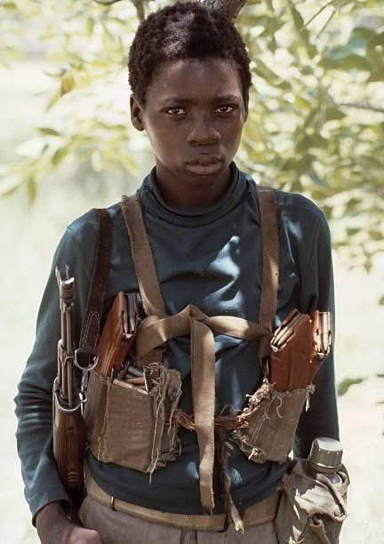 MitchellMGumbo's tweet photo. Stumbled upon colourised photos of ZIPRA combatants at Assembly Points .

Kwakhal’ingane - ZIPRA LMG Choir https://t.co/HlI8t9sn0B
