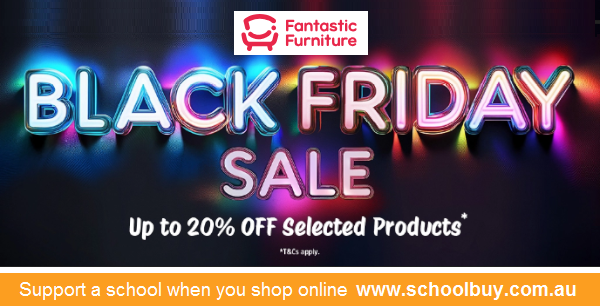 Save at the Fantastic Furniture Black Friday #Sale and support your chosen #school by nominating it at schoolbuy.com.au/fantastic before placing your online order.