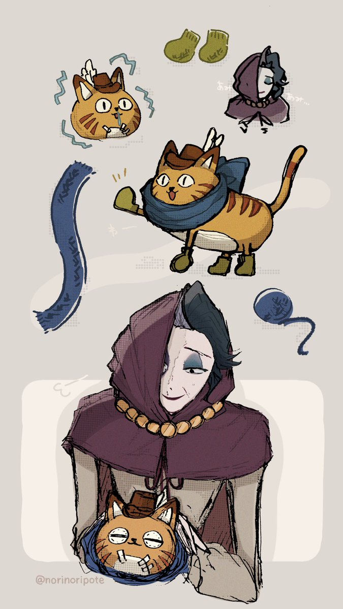 norinoripote's tweet image. 🧶