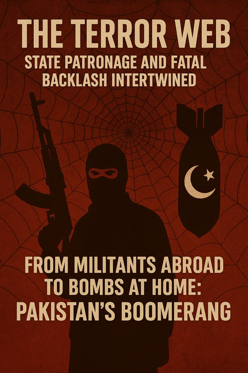 HinaKhan1513411's tweet image. State ki patronage se paida hua terror web ab khud Pakistan ko hi nishana bana raha hai—bahar bheje gaye militants wapas bombo ki soorat laut kar mulk ko jhunjhor rahe hain.
#PakistanCrisis #TerrorBackfire #SecurityFailure
#INDvsSA #தமிழகவெற்றிக்கழகம் #TVKVijay #PilotRakeshTyagi