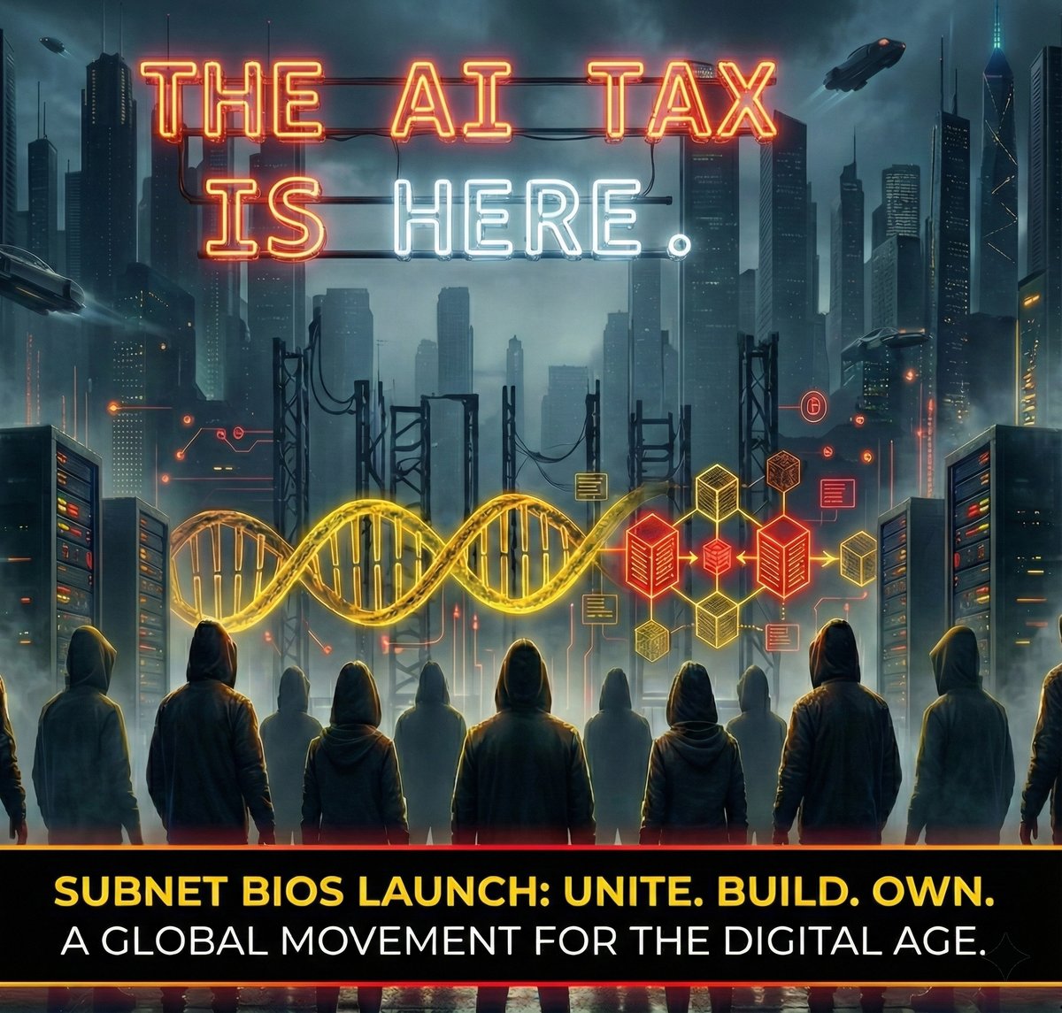 SubnetBIOS's tweet image. 🚨 THE AI TAX IS HERE - Today we launch Subnet BIOS

✅ Verified humans earn protocol rewards 
✅ Bots get ZERO (Zero-Score Policy) 
✅ AI companies get ground truth data 

Join The Union: subnetbios.com
Powered by @Bittensor + @worldcoin #SubnetBIOS