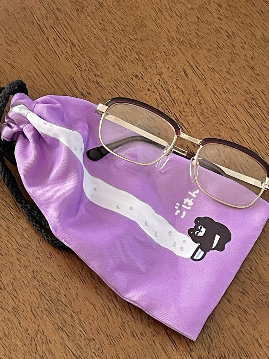 見つけたー！

ごはんがよく見えるように
眼鏡入れようと思います👓🍚

#くまのまーくん