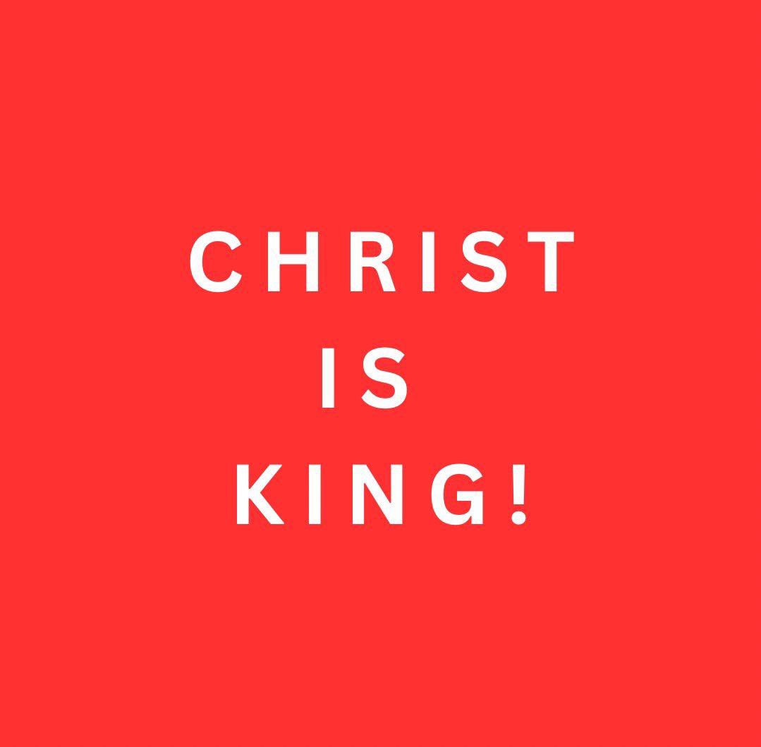 frjamesa's tweet image. Spread the word !

CHRIST IS THE KING !

#ChristisKING