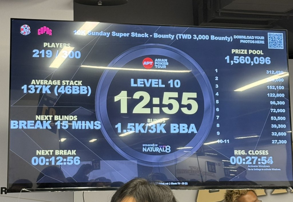 yukorint's tweet image. 実は最初からバウンティが発生してたらしく２個げっと♥️♥️

優しいお兄さんがターンでプレゼントって言いながらオールインしてきたw
リバー抜けて耐え、ありがとう🎁

#APTC #poker #台湾