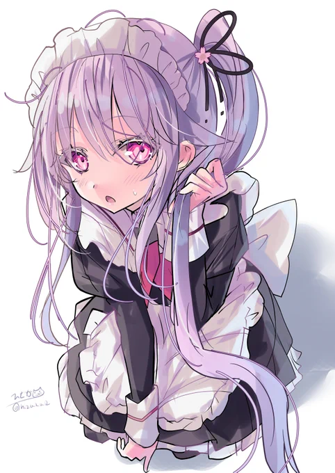 メイド春雨 #艦これ版深夜の真剣お絵描き60分一本勝負 #艦これ版真剣お絵描き60分一本勝負_20251109