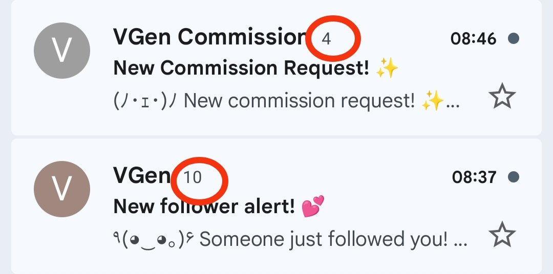 abyssmegami's tweet image. Just woke up to these VGen notifications 😲💕 I don’t even know what happened, but thank you so much, sweeties—you totally made my day!

#vgenartist