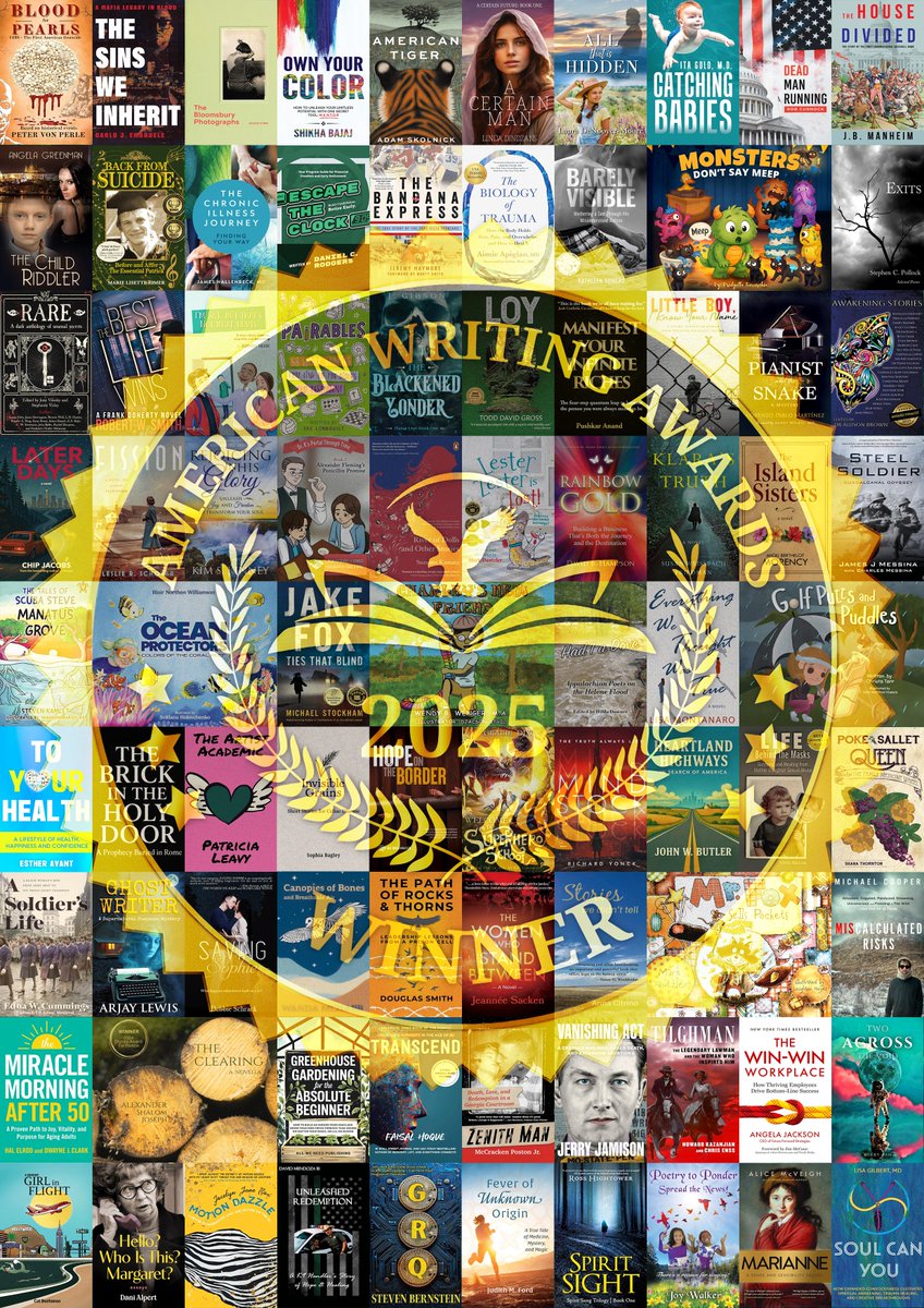 realAWAwards's tweet image. Announcing the 2025 American Writing Awards Winners! americanwritingawards.com