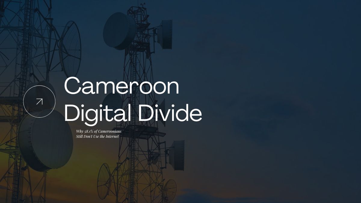 237infoCMR's tweet image. Over 58% of Cameroonians are OFFLINE! That's 17.1 million people.

Why is it so wide despite 83% mobile coverage? Our analysis details the barriers: high cost of data, slow fixed speeds (down 8.3%), and the user-skill gap.

Read why: 237info.com/the-offline-ma…

#Cameroon #Digital237