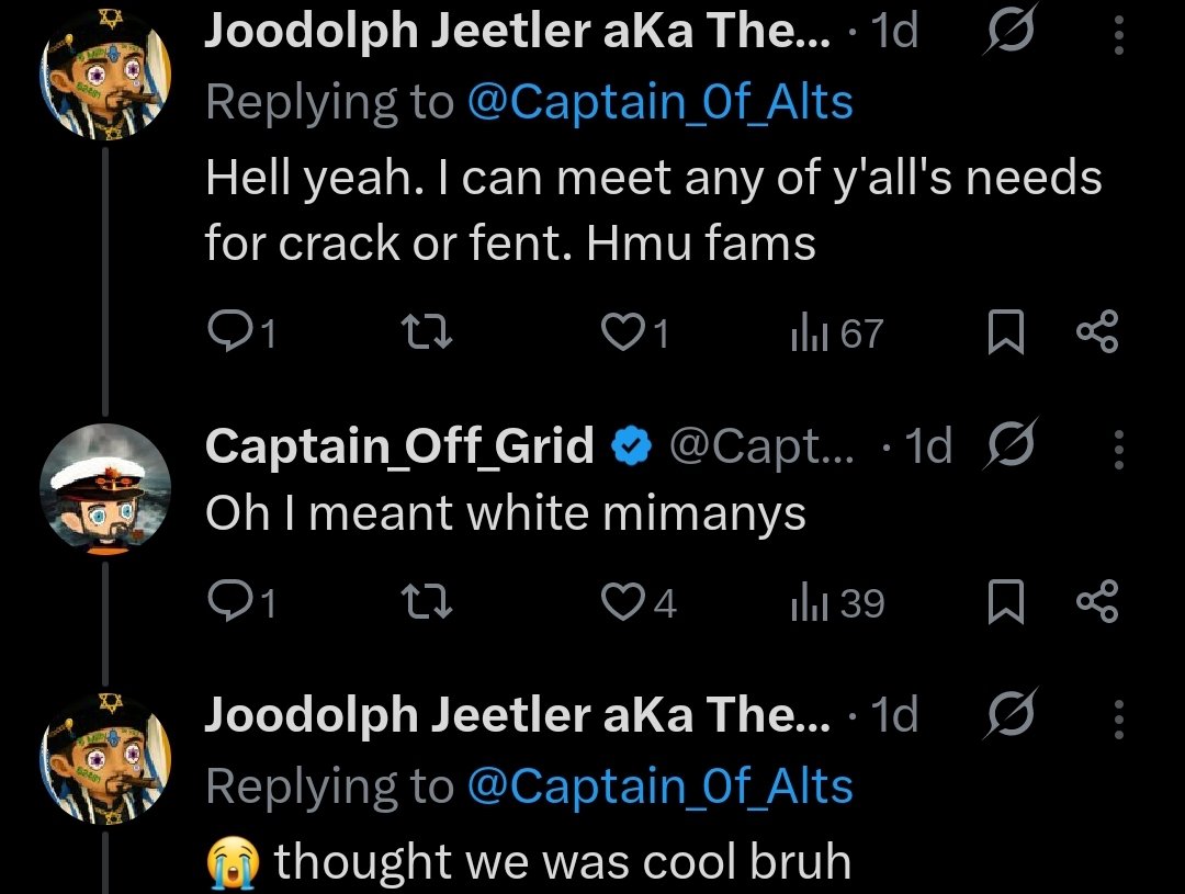 Both got that fishscale. Mimany