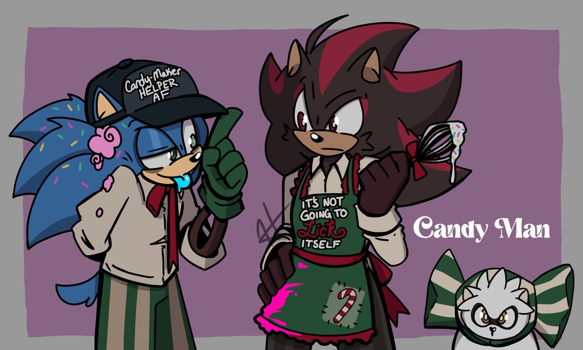 I searched up candy clothes to give these guys some fun variety and accessories. You won't believe what I found. 

#CandyManAU