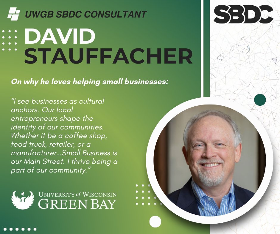 Our team is driven by a genuine love for supporting small businesses. Today, our business consultant David Stauffacher shares his “why.”  #supportingsmallbusiness #SmallBusiness