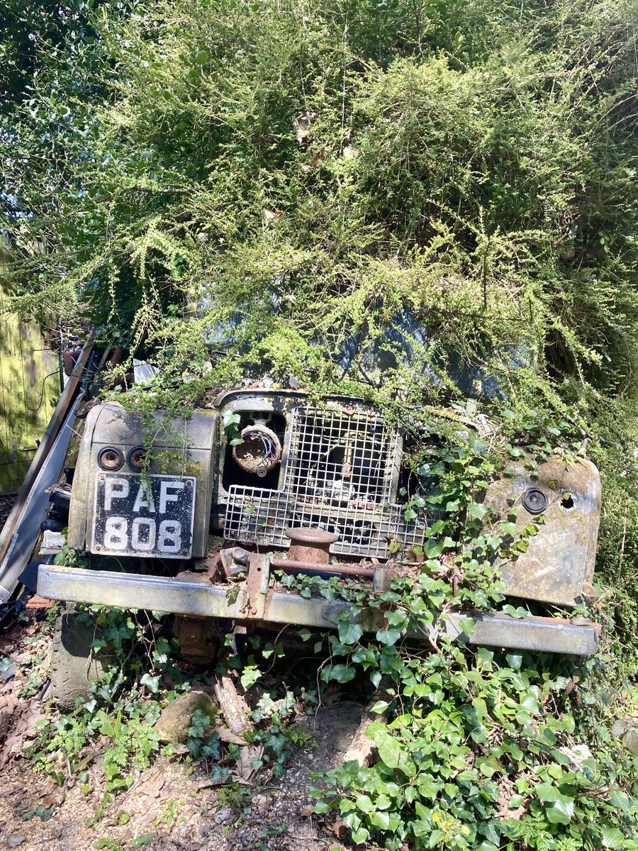 #WeekUForUnloved
#AlphabetChallenge
Abandoned Land Rover near Truro, Cornwall 😩