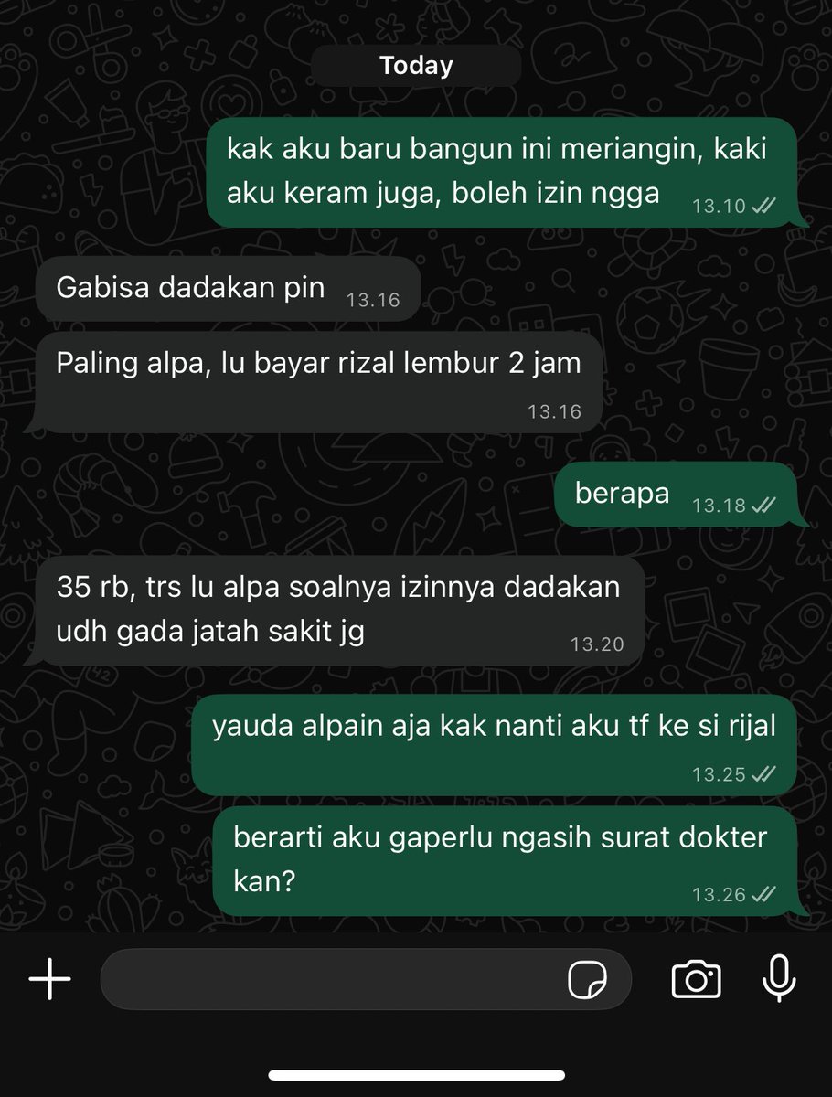 tetanggabulan's tweet image. should i quit this job??