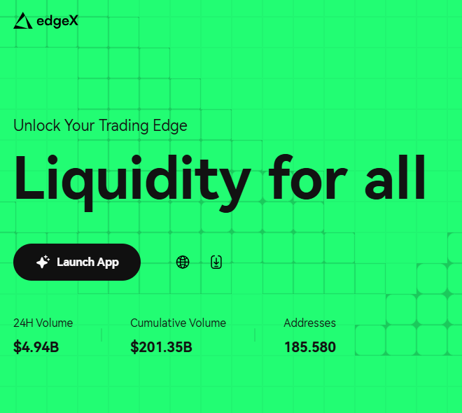 🔥 EdgeX – Perp DEX đang lớn mạnh nhanh nhất thị trường

EdgeX đang cho thấy tốc độ phát triển mà rất ít dự án Perp DEX nào theo kịp. Chỉ trong một thời gian ngắn, hệ thống đã bứt phá cả về người dùng, thanh khoản lẫn độ phủ thương hiệu.

🚀 Vì sao