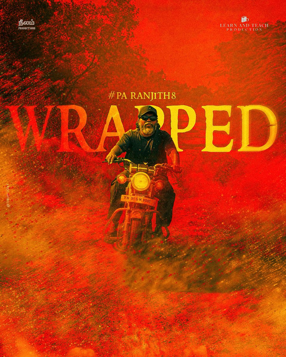 beemjibrother's tweet image. It&apos;s Wrapped #PaRanjith8 
Annan @beemji 💕🔥

Design: @thiliptoxy_ 🌺