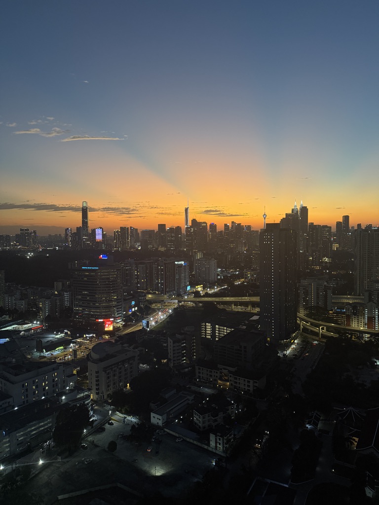 The only reason you’ve fallen is because you’ve risen.