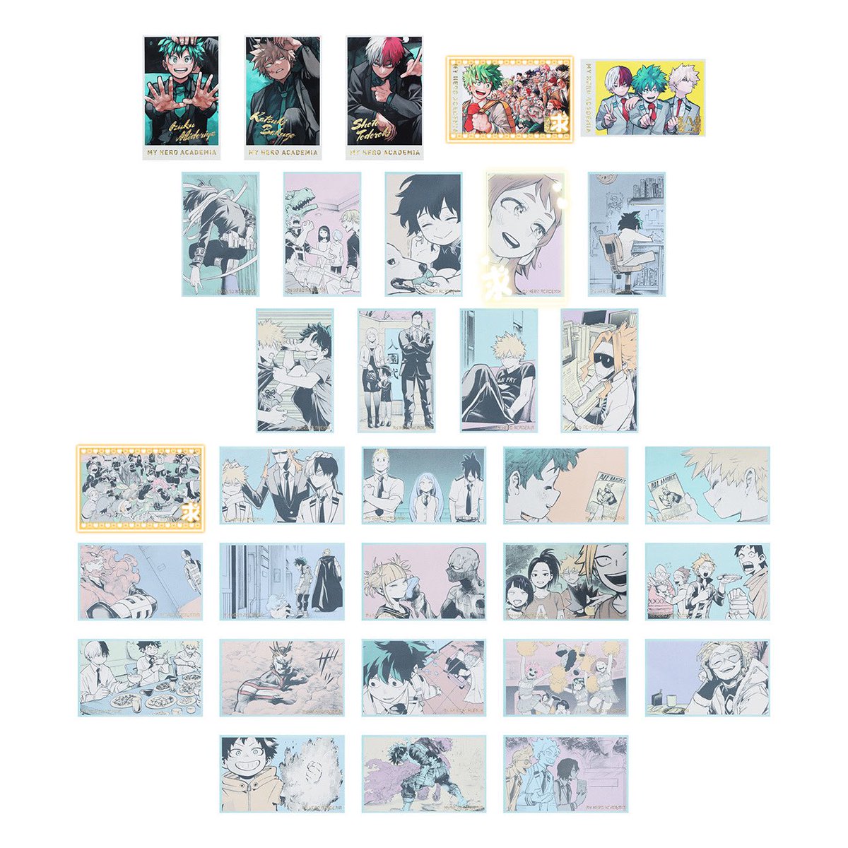 korasyo__'s tweet photo. 【交換】僕のヒーローアカデミア
ヒロアカ 原画展 メモリアルコレクション メモコレ

譲)1、2枚目の画像の方(1枚目のみALT条件記載)

求)3枚目の画像(最上段>>>クリスマス>>麗日の優先順位)

初回プロカ必読、12月7日のみ午前中現地手渡し可能。
FF内外問わずお声かけの方お待ちしております。 https://t.co/nmdWIJhK4j